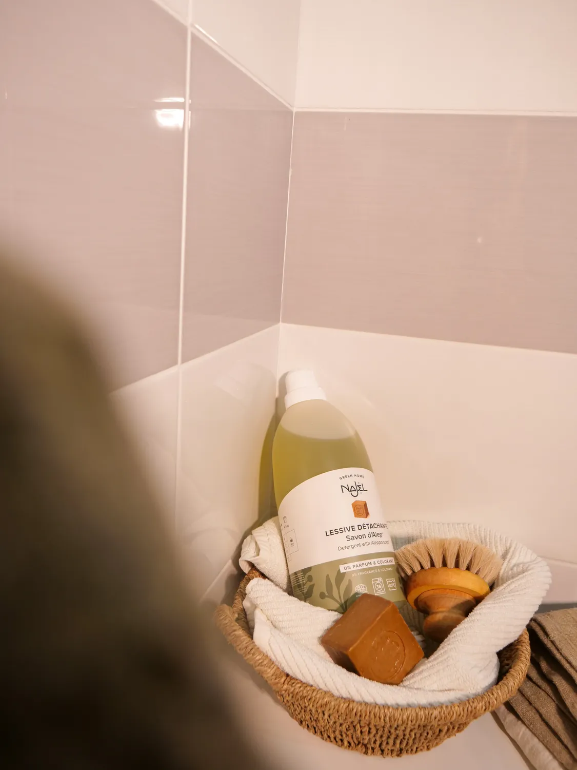 Najel lessive savon d’Alep sans parfum 2L Ecocert