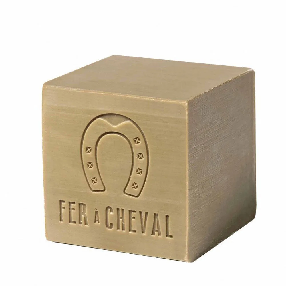 Savonnerie Fer à Cheval Savon de Marseille 4 cubes 600g sans étui olive