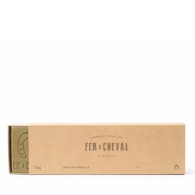 Fer à Cheval Authentique Pur Olive barre Marseille 1kg détachant