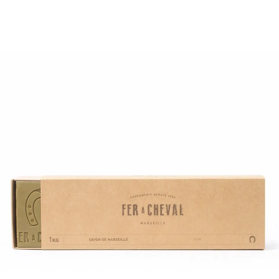 Fer à Cheval Authentique Pur Olive barre Marseille 1kg détachant