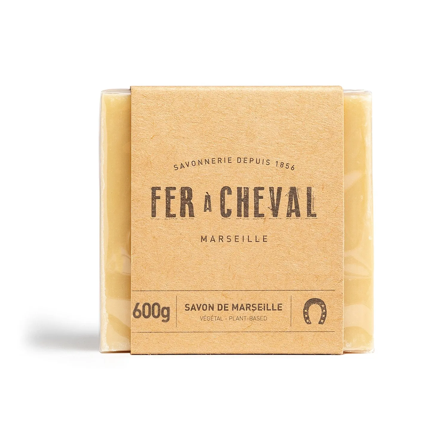 Fer à Cheval Savon de Marseille Cube Végétal 600g sans parfum
