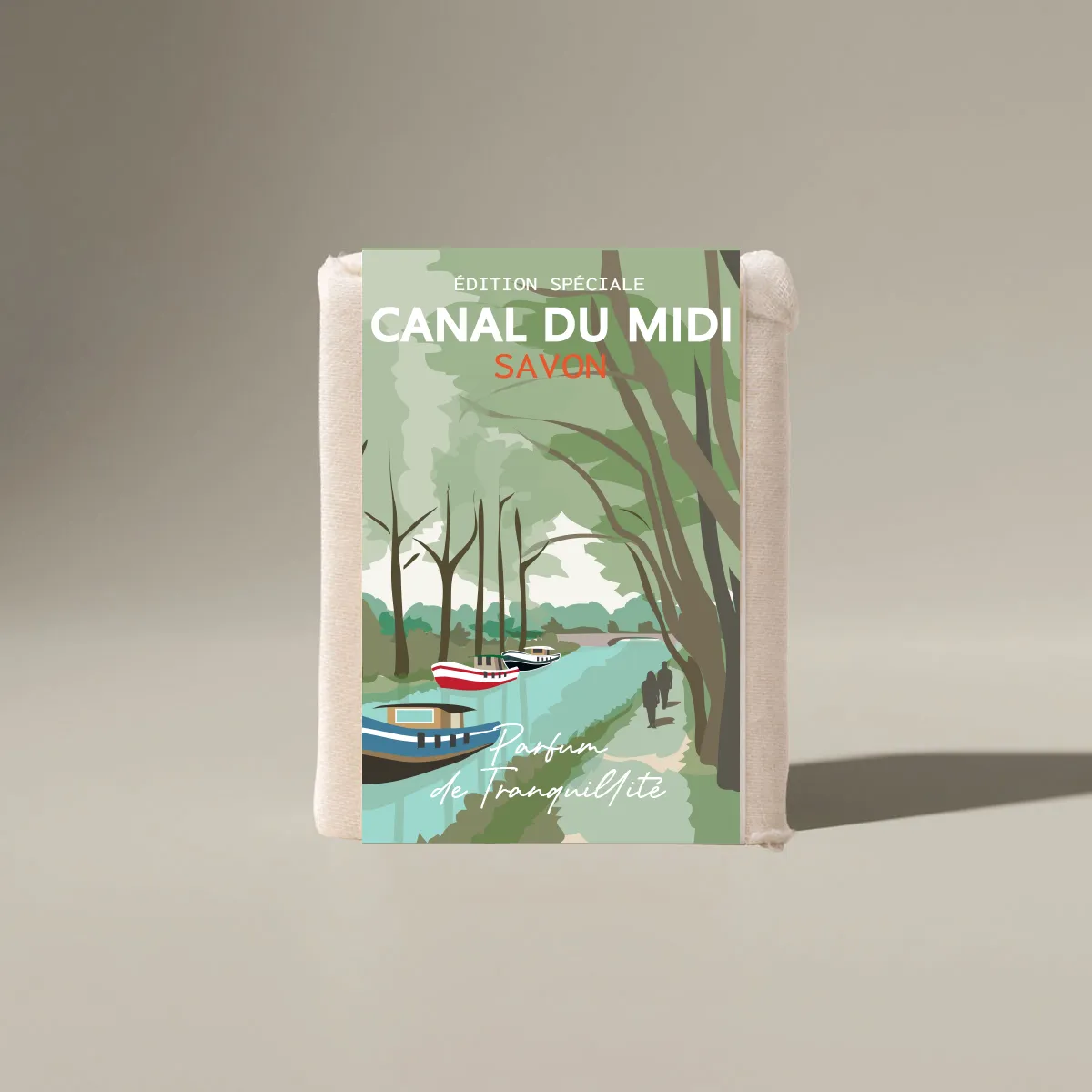 Mas du Roseau Philosophie Savonnette Canal du Midi édition spéciale