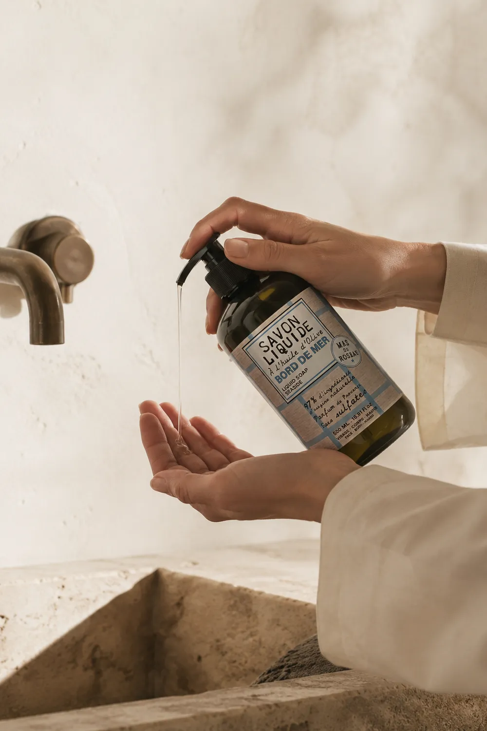 Mas du Roseau Philosophie Bord de Mer savon liquide marin