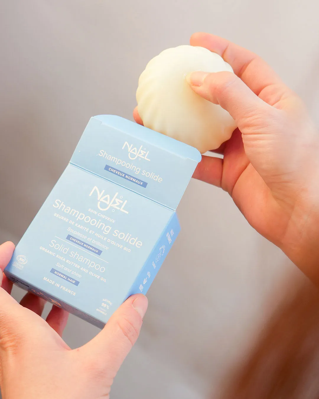 Laboratoire Najjar Najel shampoing solide 75g karité