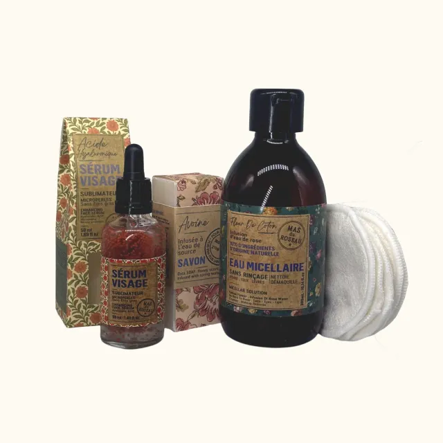 Mas du Roseau Infusions coffret Éclat Sublime 4 soins avoine