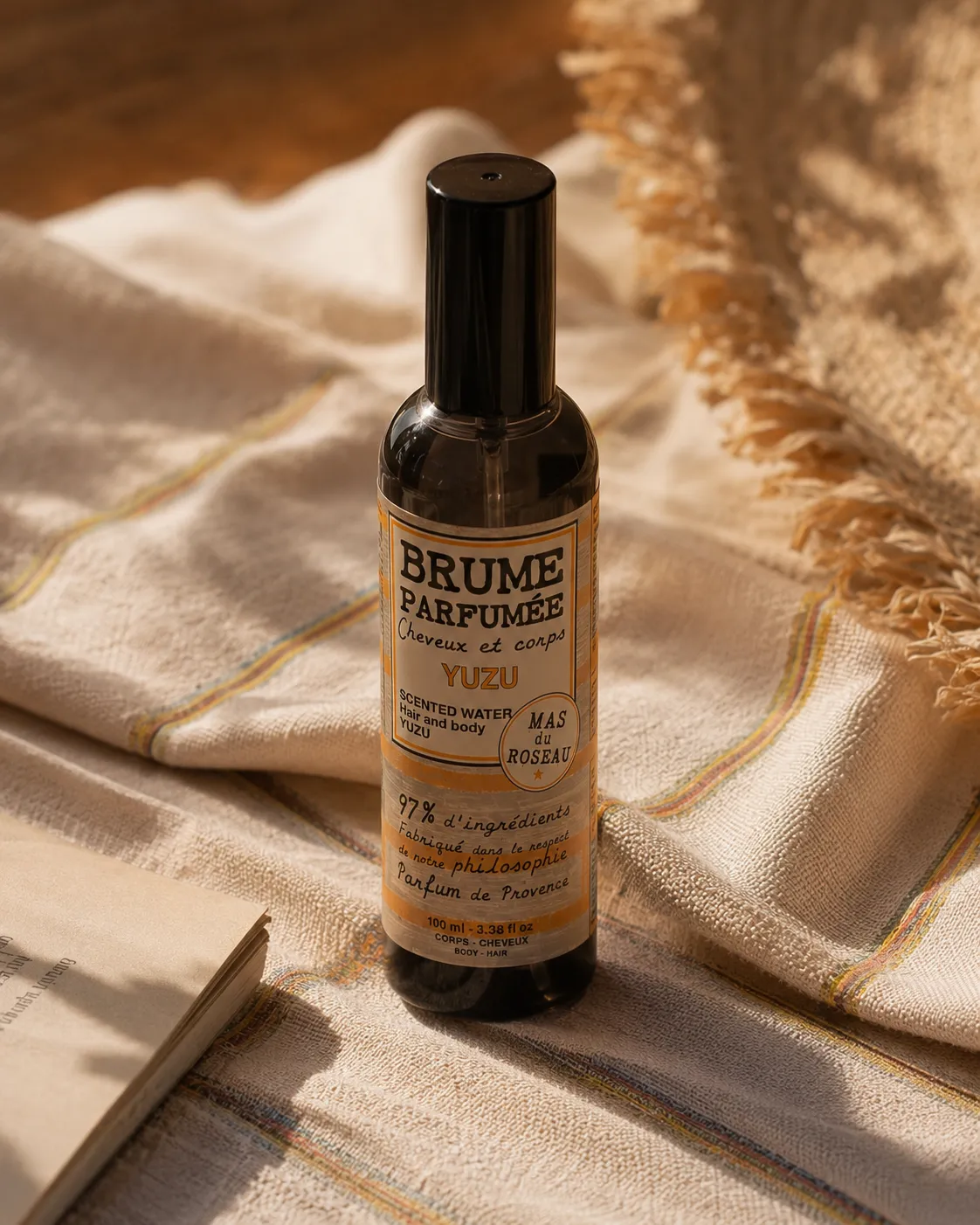 Mas du Roseau Philosophie brume parfumée yuzu corps