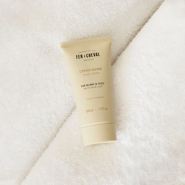 Savonnerie Fer à Cheval Crème Mains Thé Blanc Yuzu 30ml agrumes