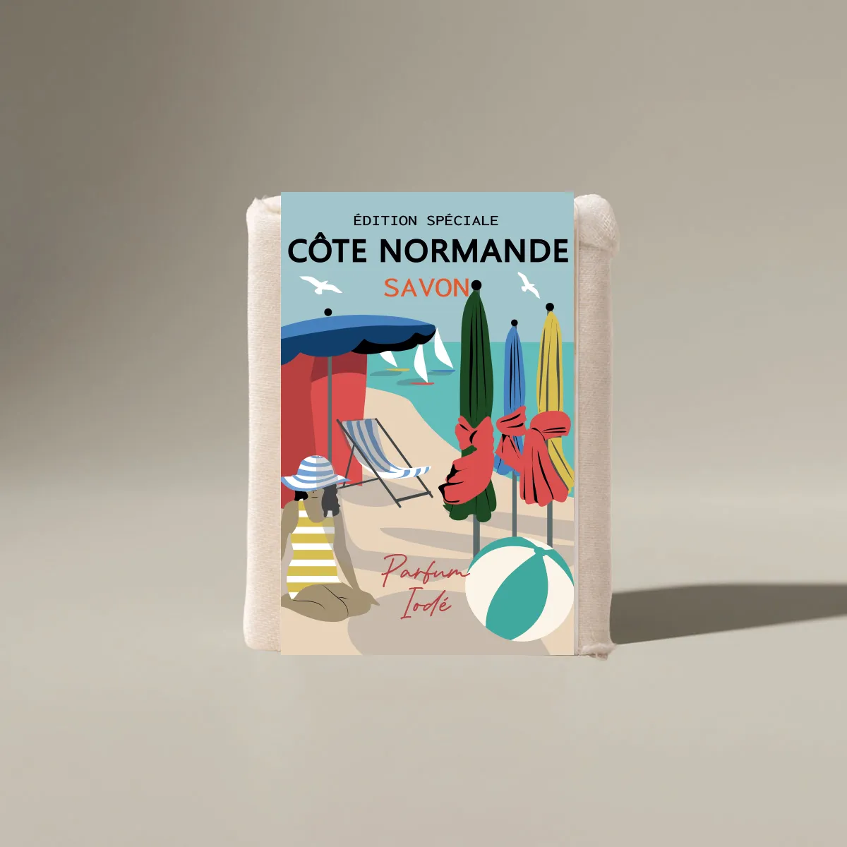 Mas du Roseau Philosophie Côte Normande savonnette marron glacé