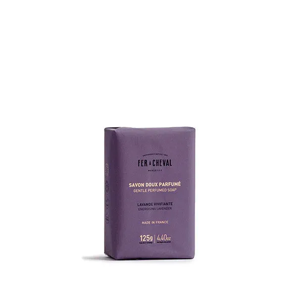 Fer à Cheval Savon Doux Lavande Vivifiante savonnette 125g lavande