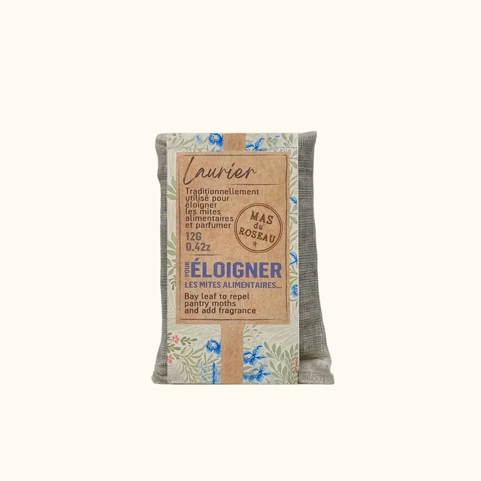 Mas du Roseau Infusions sachet parfumé Laurier feuilles séchées