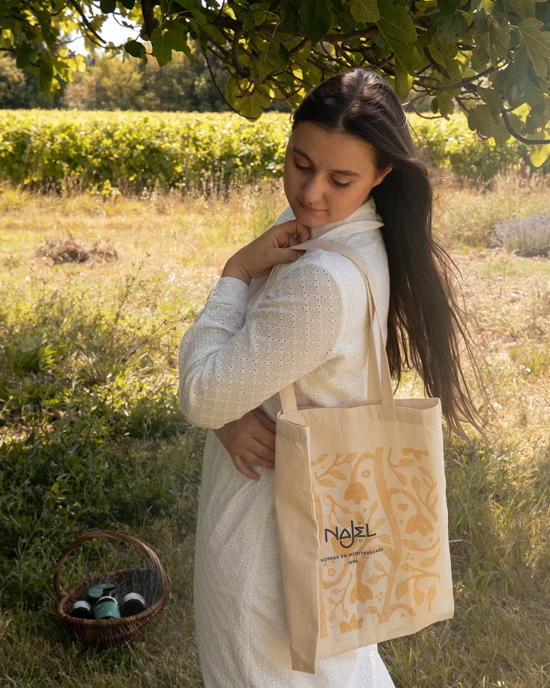 Laboratoire Najjar Najel tote bag coton bio illustré