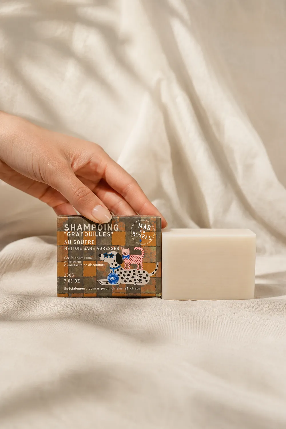 Mas du Roseau Wouf & Co Gratouilles shampoing soufre