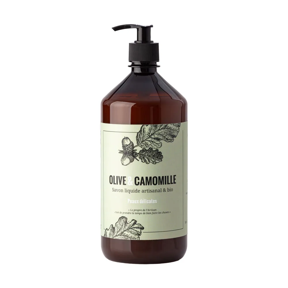 Savonnerie Buissonnière Olive Camomille savon liquide bio
