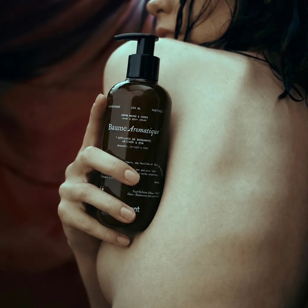 MOTSENT Baume Aromatique crème corps bergamote vétiver
