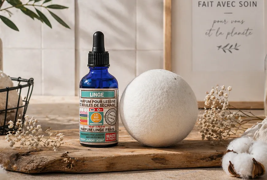 Mas du Roseau Éco&Bô Linge Frais parfum lessive concentré lavage