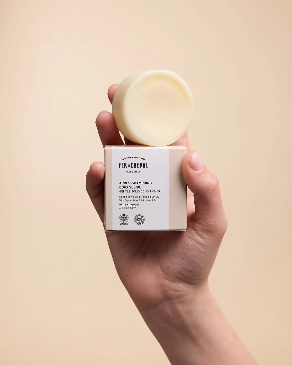 Savonnerie Fer à Cheval Cadeau Soin Solide coffret cheveux 3 soins