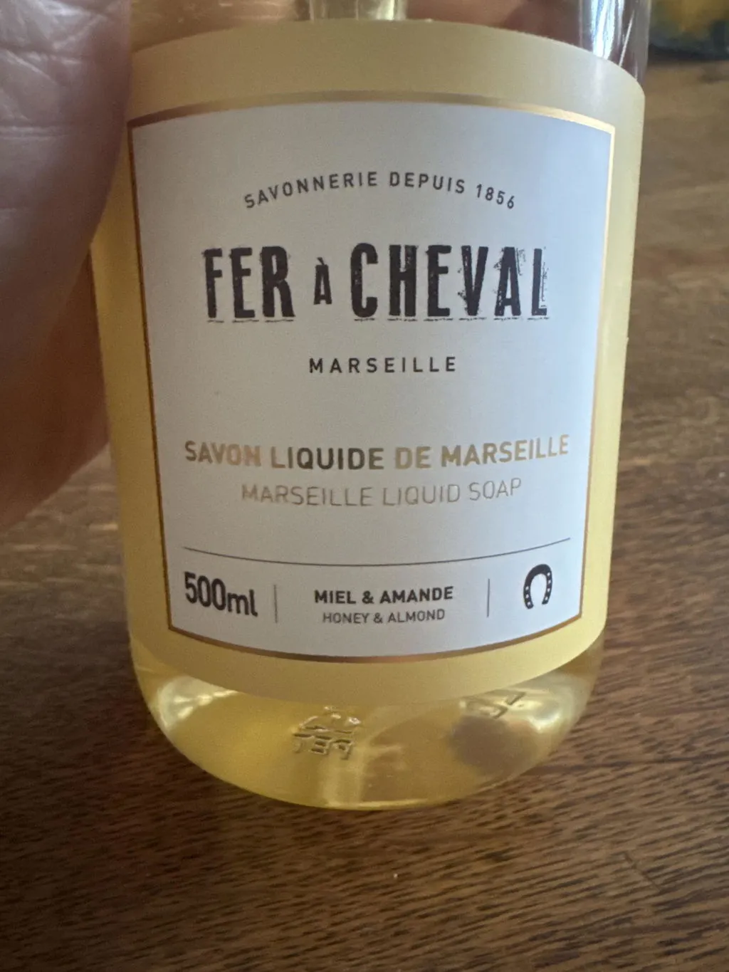 Savonnerie Fer à Cheval Miel & Amande savon liquide 500ml surgras