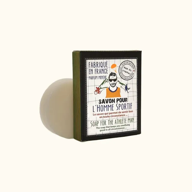 Mas du Roseau Just Men savon Homme Sportif menthe fraîcheur
