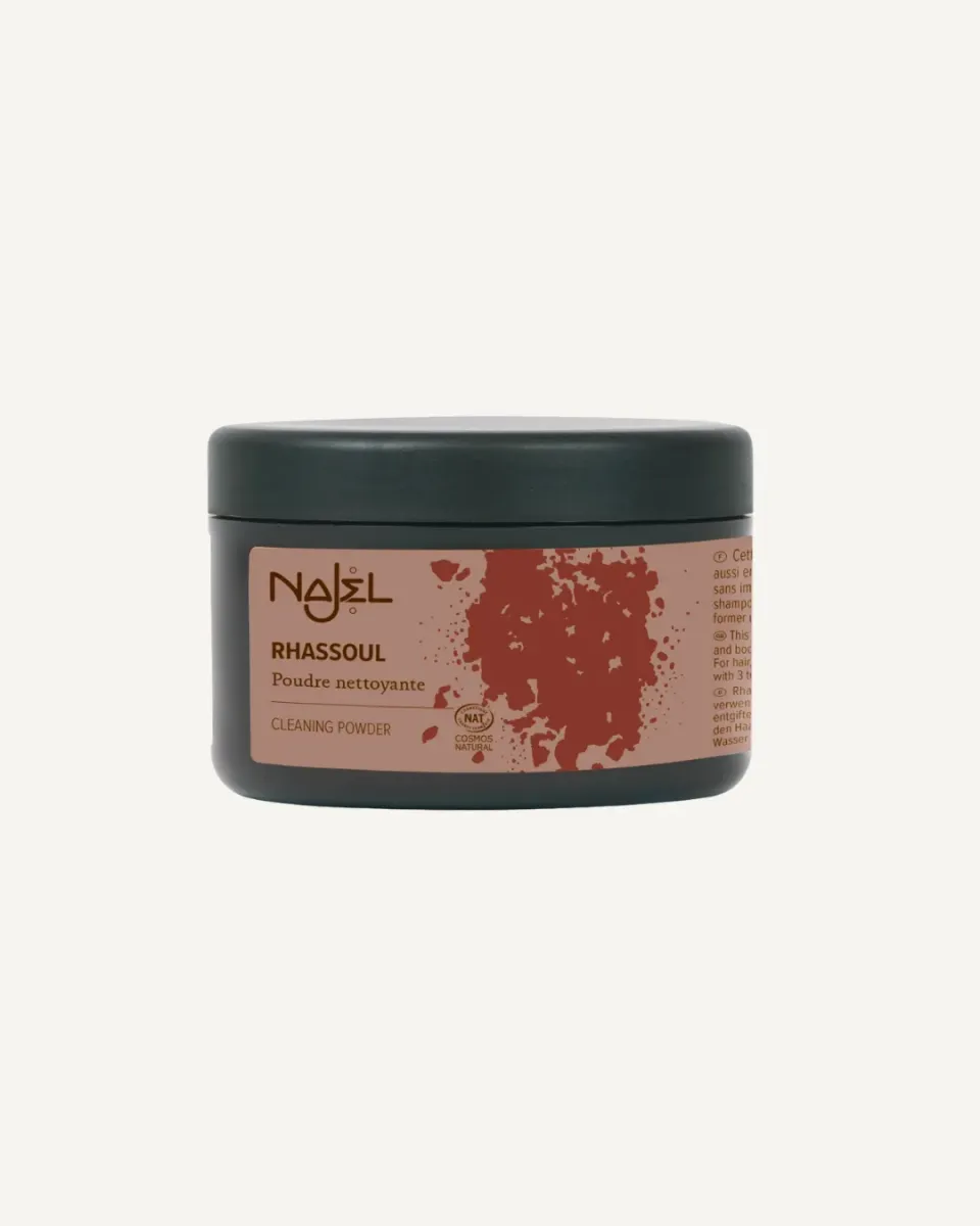 Laboratoire Najjar Rhassoul poudre argile 150g pores