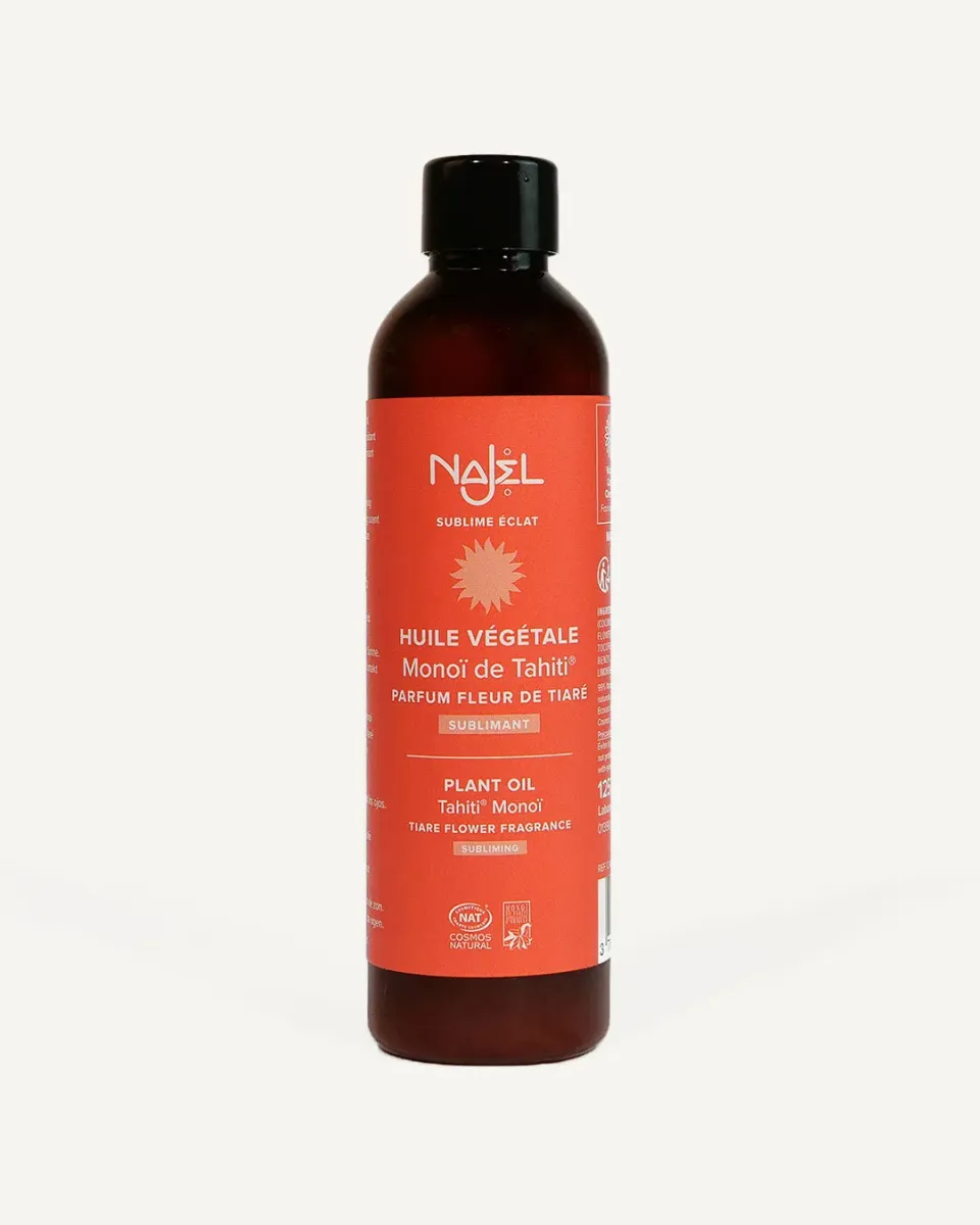 Laboratoire Najjar Huile de Monoï de Tahiti 125ml fleur tiaré