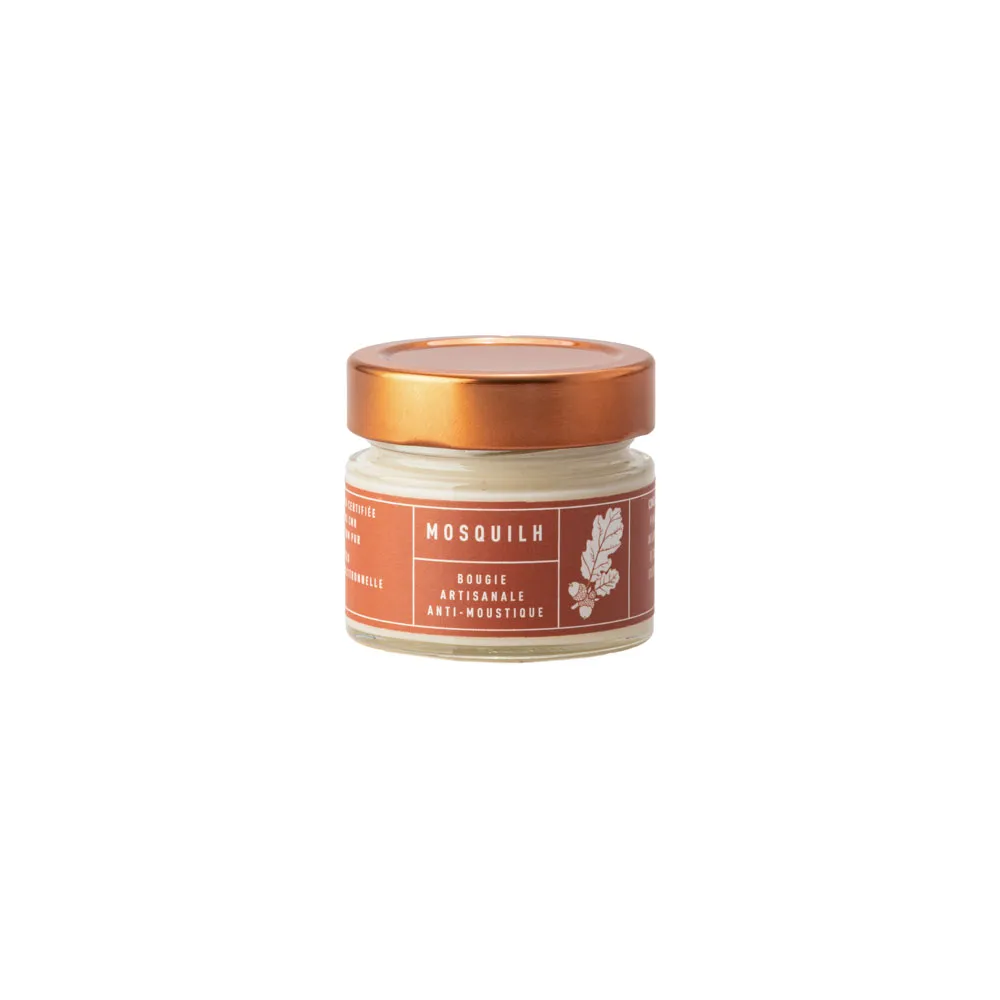 Savonnerie Buissonnière Mosquilh bougie anti-moustique cire soja