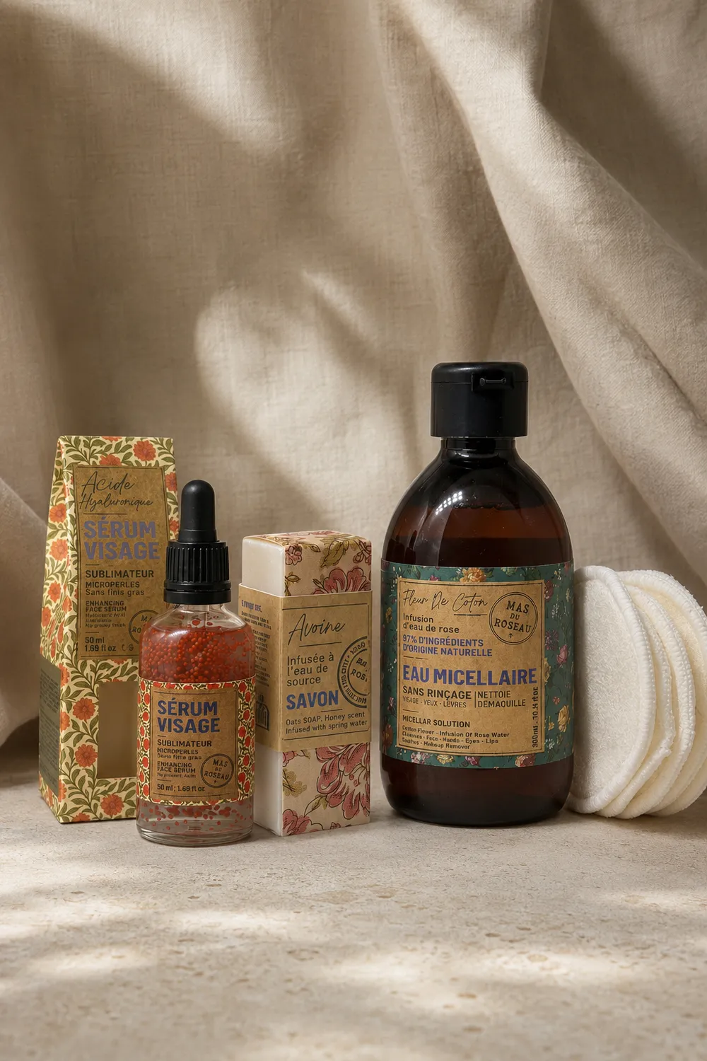 Mas du Roseau Infusions coffret Éclat Sublime 4 soins avoine