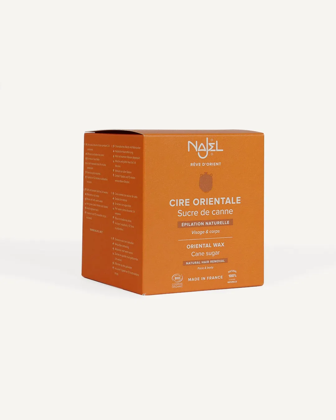 Laboratoire Najjar Cire Orientale Sucre de Canne Bio 350g