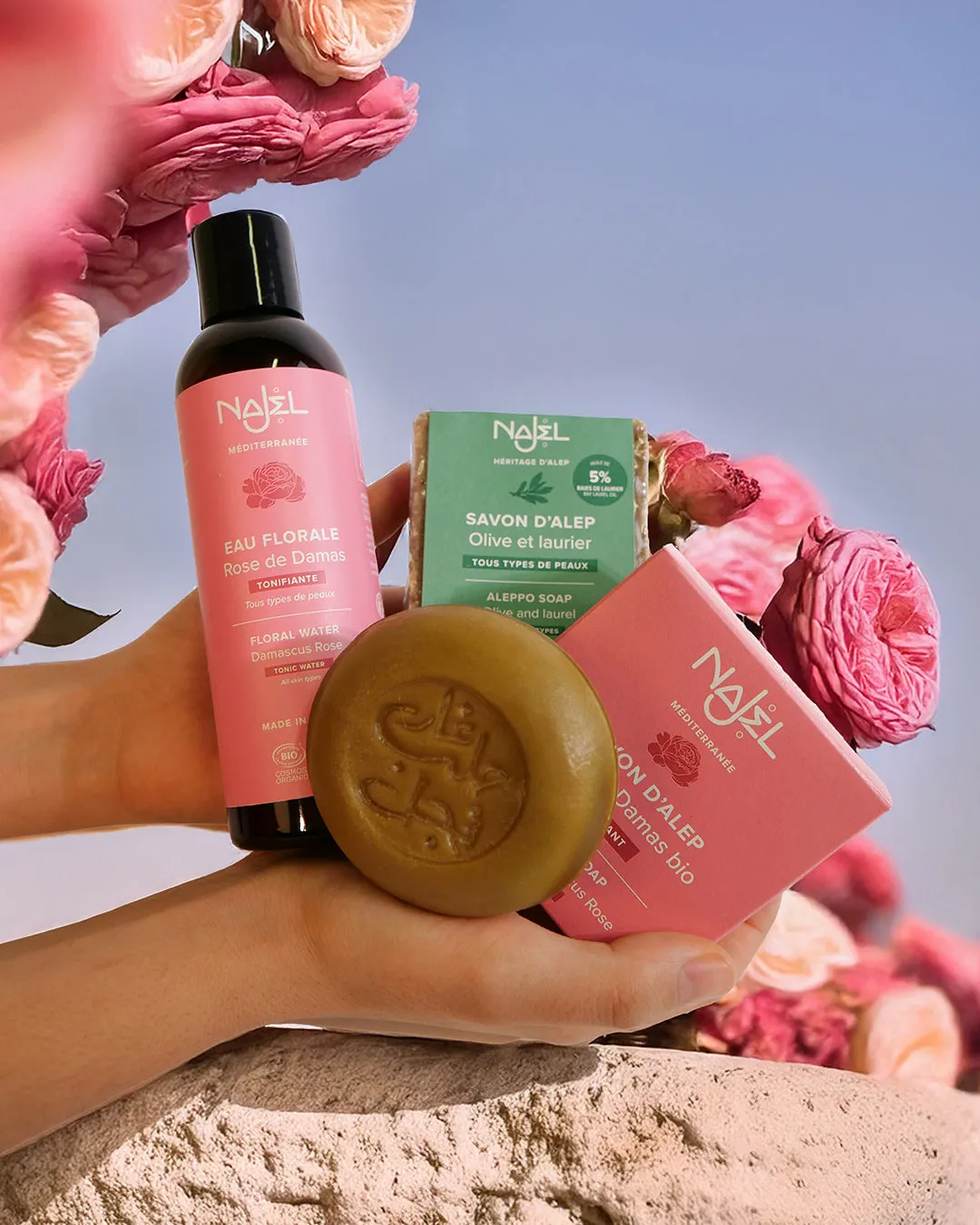 Laboratoire Najjar Reine des Roses coffret rose Damas