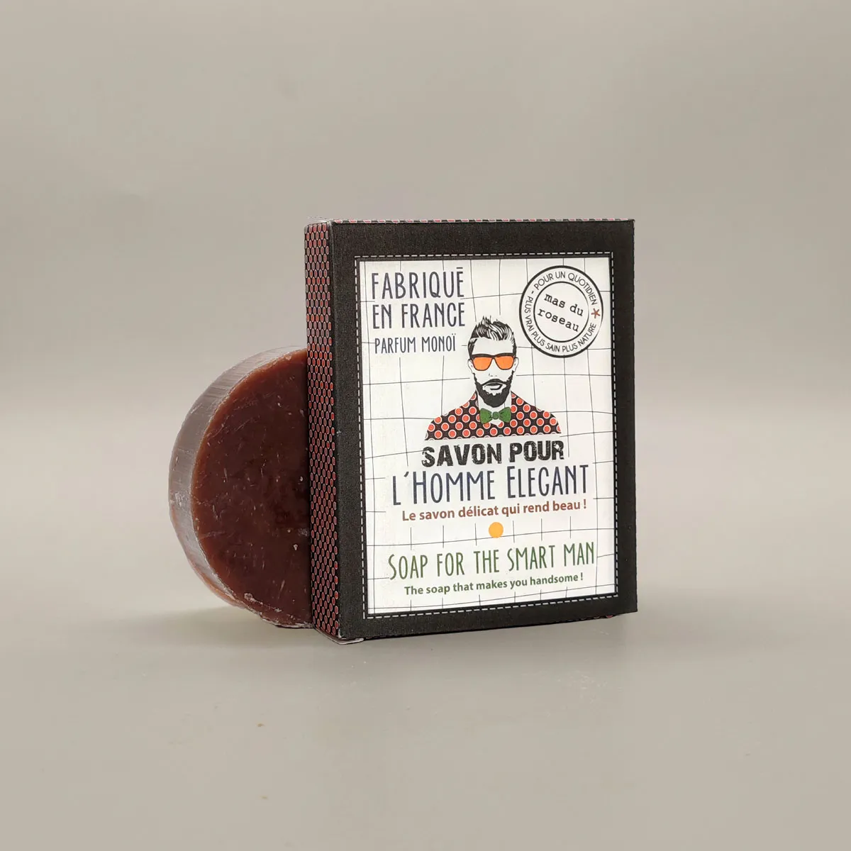 Mas du Roseau Just Men Savon Homme Élégant floral