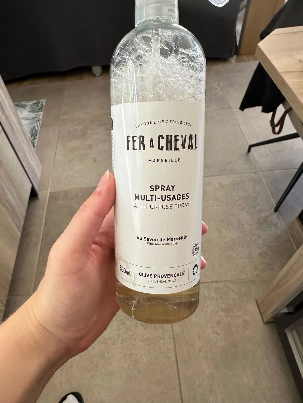 Savonnerie Fer à Cheval Spray Multi-Usages 500ml olive
