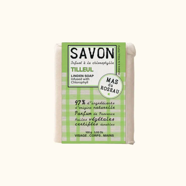 Mas du Roseau Philosophie Tilleul savon solide floral