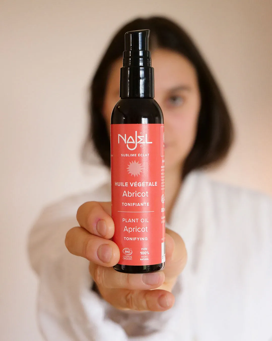 Laboratoire Najjar Huile végétale abricot 80 ml légère