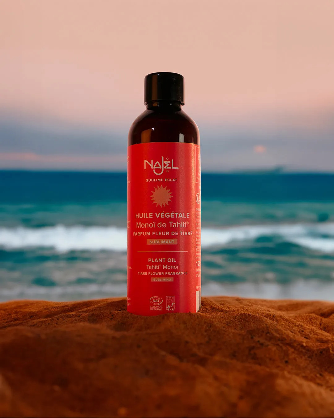 Laboratoire Najjar Huile de Monoï de Tahiti 125ml fleur tiaré