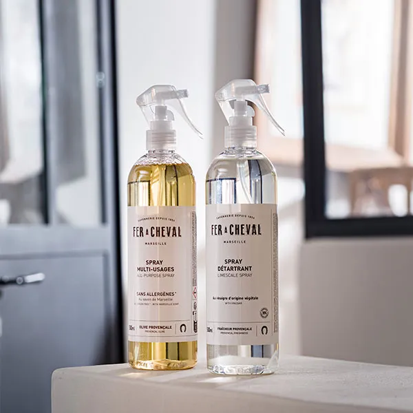 Savonnerie Fer à Cheval TrioSaine kit sol spray multi-usage